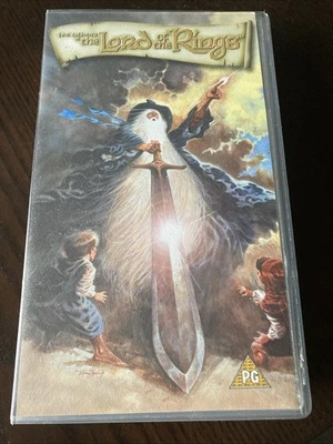 The Lord of the Rings J R R Tolkien PG VHS Animated Video Tape ED 320G - Image 1 of 4