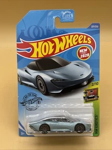 Hot Wheels '20 McLaren Speedtail 227/250 HW Exotics 2/10 blau metallic - Bild 1 von 6