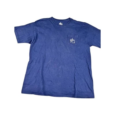 Camiseta Gráfica de Pesca Hombre Azul Marino Guy Harvey 2XL - Excelente Estado Foto 1 de 4