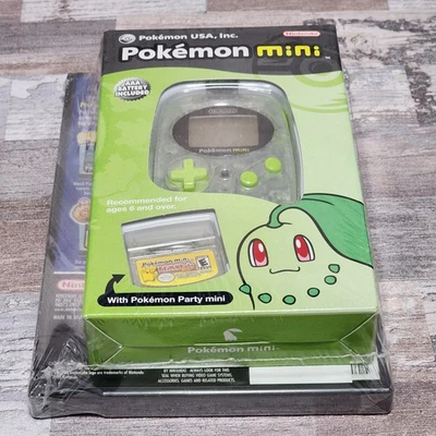 Paquete de mini consola Pokémon Channel y Pokémon (Nintendo GameCube) ¡SELLADO! RARO Foto 1 de 4