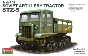 Tractor Vulcan Models 1/35 #56010 STZ-5 (sin calcomanía, Boxart) - Imagen 1 de 1
