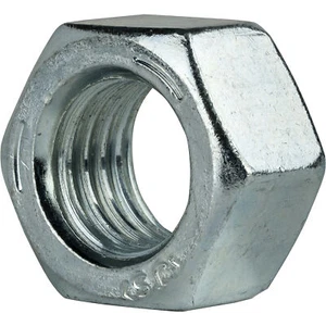 3/8"-16 Grade 5 Finished Hex Nuts Electro Zinc Plated Steel Qty 50 - Picture 1 of 6