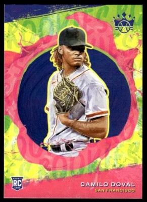 2022 Panini Diamond Kings Camilo Doval Rookie San Francisco Giants #145 R126 - Image 1 of 2