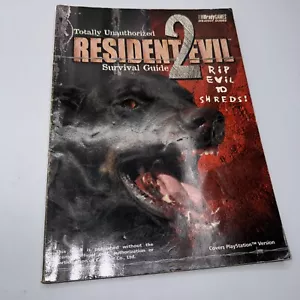 Totally Unauthorized Resident Evil 2 Survival Guide Strategy Guide BradyGames - Picture 1 of 9