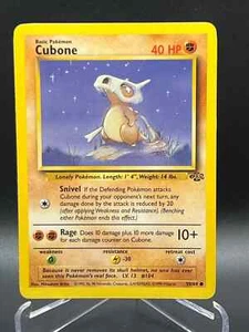 Cubone - 50/64 - Jungle Set LP-EXC BUY 2 CARDS GET 1 FREE!! - Picture 1 of 1