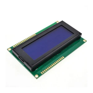 2 piezas 2004 204 20x4 caracteres módulo de pantalla LCD HD44780 controlador azul Blacklig - Imagen 1 de 3
