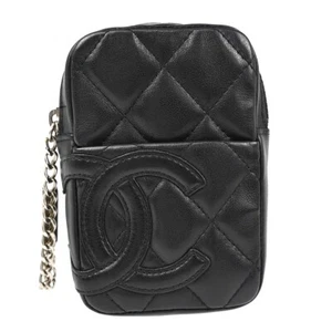 Chanel Black Calfskin Cambon Ligne Pouch Bag XX40160 - Picture 1 of 8