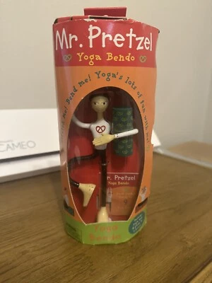 Figura de Yoga Mr. Pretzel - Posturas Flexibles Meditación Coleccionable Foto 1 de 4