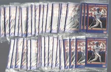 LOT 40 SET 5 LONG JOHN SILVER'S 1990 Starline   STRAWBERRY BOGGS RAINES TRAMMELL