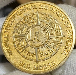 MÓVIL TRICENTENARIO~1702-2002~ VELA MÓVIL~ MEDALLA COSTA~ GUARDIA CORTADOR "ÁGUILA" - Imagen 1 de 2