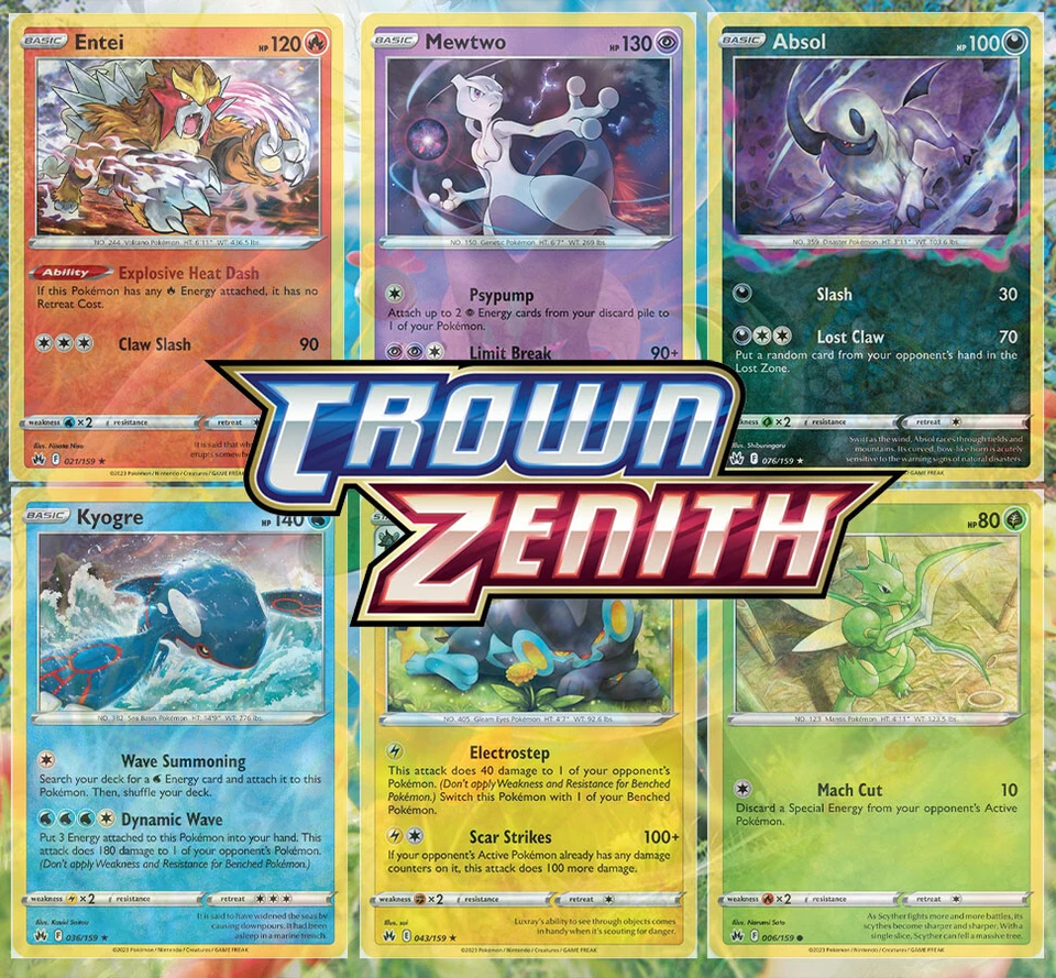 Pokemon TCG SWSH Crown Zenith | Choose Your Card | Holo/Reverse Holo/Ultra - Image 1 of 1