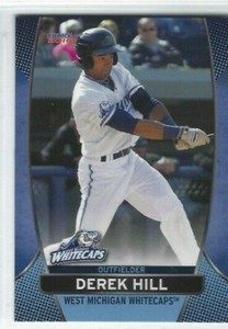 2016 West Michigan Whitecaps (Class A-Detroit Tigers) Derek Hill