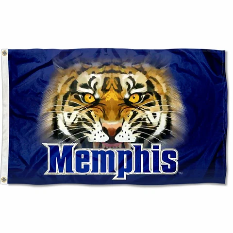 Memphis Tigers Tiger Eyes Flag Large 3x5 Cover