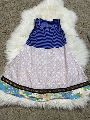 matilda jane hammond bay lovley bird tank dress size-6 euc vintage - Image 1 of 4