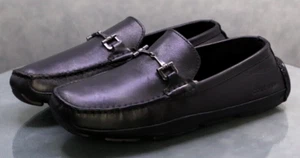 Cole Haan Wyatt $130 Men's Horsebit Loafers Shoes Size 8 Leather Black C35783 - Picture 1 of 11