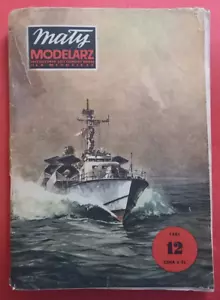Foglio modellismo Maly Modelarz 12/1981, classe MOR OSA in scala 1:100 - Foto 1 di 9