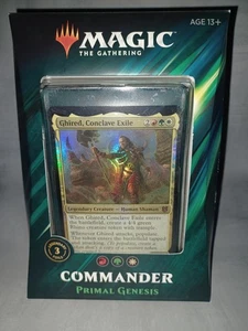Magic the Gathering MtG Commander 2019 PRIMAL GENESIS Theme Deck FACTORY SEALED - Picture 1 of 5