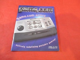 Tiger Game.Com Mini Promo Product Catalog Insert Batman Sonic Jurassic Park #L