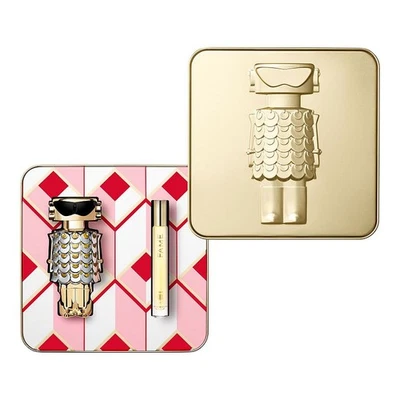 Paco Rabanne Fame 2 piezas 2,7 oz y 0,34 oz Eau de Parfum Spray Set de Regalo Mujeres Dulce Foto 1 de 4