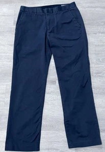 Bonobos Men's 31 x 30 Monday Chino Pants Solid Blue Straight Leg Casual Work - Picture 1 of 7