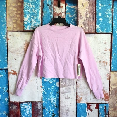 Camiseta Para Mujer No Boundaries Juniors Cuello Redondo Mangas Largas XSMALL Rosa Orquídea Foto 1 de 4