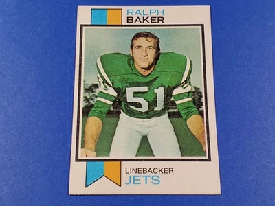 1973 TOPPS FOOTBALL #486 RALPH BAKER HIGH GRADE NEAR MINT NRMT - Image 1 of 3