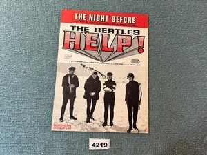 1965 Beatles Noten The Night Before RARE NORTHERN COVER - NM 4219 - Bild 1 von 3