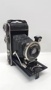 Voigtlander Compur Folding Camera Voigtlander Compur Skopar 1/4.5 F=10.5cm Lens - Picture 1 of 13