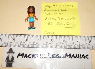 Lego 41130 Friends Andrea Minifigura Solo FRND0169 Parque de Atracciones Montaña rusa Foto 1 de 4