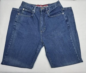 No Excuses Femme Fatale Vintage Women’s High Waisted Medium Wash Blue Jeans 90s - Picture 1 of 11