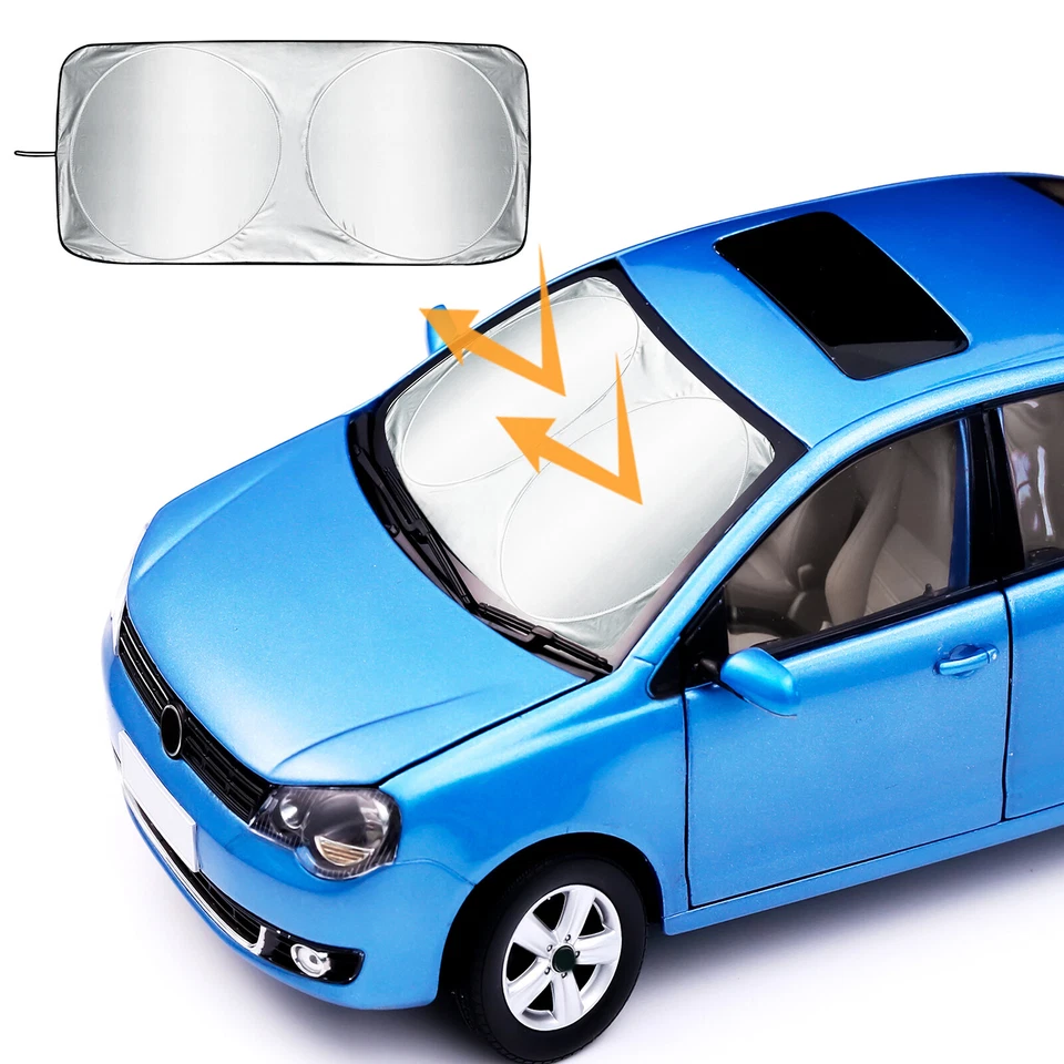 Fit For American Austin Car Windshield Cover Sun Visor Window Shade Foldable - Image 1 of 4