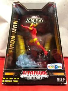 Iron Man Marvel Legends Diecast TITANIUM SERIES 2007 Toys R Us Exclusive nuovo con scatola - Foto 1 di 10