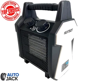 Electric Fan Heater 2KW 3 Heat Settings 240V Perfect for Work Office or Home - Picture 1 of 12