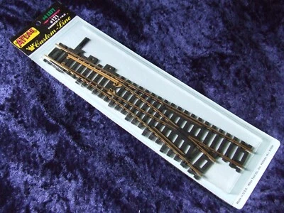 NEW Atlas Custom Line #4 Left Ho Turnout #121 Model Train Track - Formerly #4LC - Image 1 of 3