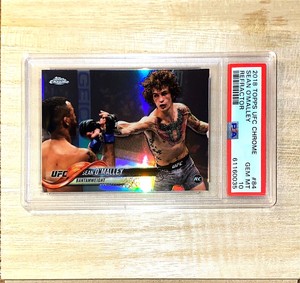 2018 Topps Chrome UFC Sean O'Malley Refractor Rookie RC #84 PSA 10 GEM MINT