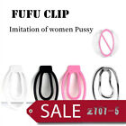 Fufu Clip Sissy Male Mimic Female Chastity Device Training Clip Cage Panty Belt