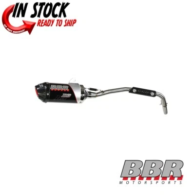 BBR D3 FULL EXHAUST 2004-2023 CRF50 / 2000-2003 XR50R SS-AL-CF 240-HXR-5031 - Image 1 of 4