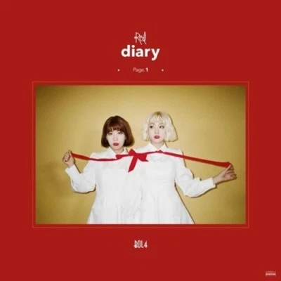 Bolbbalgan4-[Red Diary Page.1] 1st Mini Album CD+Booklet+2p PhotoCard K-POP Bol4 Foto 1 de 4