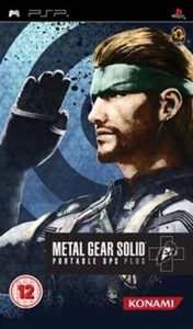 Metal Gear Solid Portable Ops Plus - Sony PSP PlayStation Portable Video Game - Picture 1 of 1
