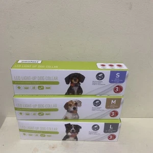 Zoofari LED Light-Up Dog Collar - different sizes available - Picture 1 of 10