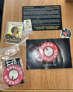 Lot of Guitar Shop Stickers And Postcards - See pics / Descrip - Picture 1 of 3