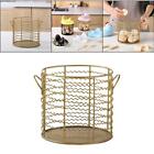 Resin Wire Egg Basket; Neck, Portable And Amplifier; Resistant and durable fruit