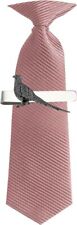 B16 Standing Pheasant   BLACK English pewter emblem on a silver Tie Clip 4cm