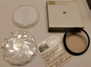 Hoya Glass Works 49mm Type D Cloudy 81A Multi-Coated Color Filter - Made Japan - Picture 1 of 5