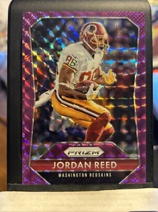 2015 Panini Prizm Jordan Reed Violet Mosaic /50 Washington Redskins - Picture 1 of 2