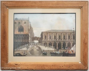 Beautiful Antique Etching of Venice, Italy Bridge of Sighs 1831 Rare & Fine! - Picture 1 of 7