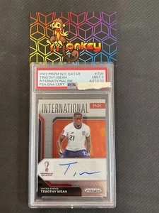 2022 PRIZM W/C QATAR TIMOTHY WEAH PSA 9 USA AUTOGRAPH 10 - Bild 1 von 2