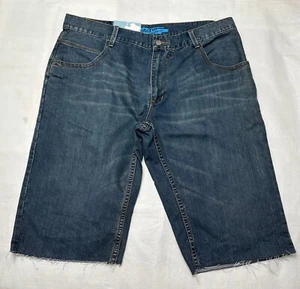 Men's Gotcha Skinny Fit  Distressed Raw Edge Hem Shorts - Picture 1 of 13