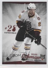 2009-10 Vienna Beef Chicago Wolves Scott Lehman #28 Rookie RC