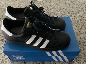 adidas Superstar Black Sneakers for Men